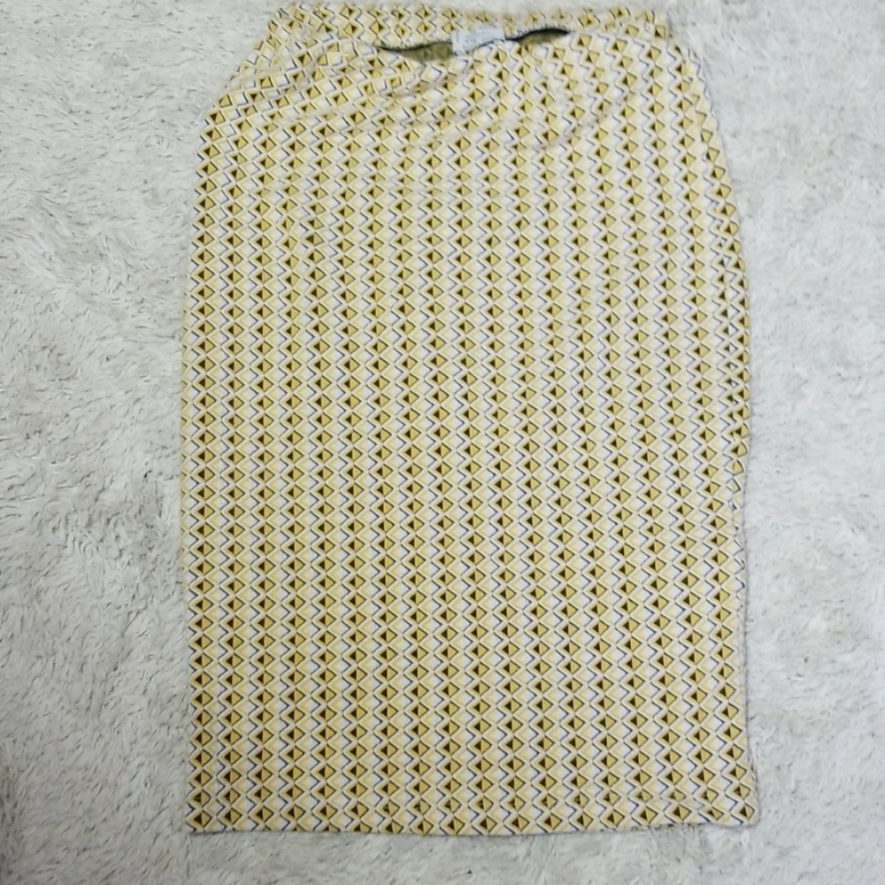 Elegant Geometric Patterned Skirt